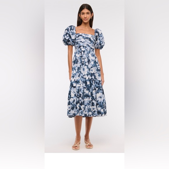 Abercrombie & Fitch Emerson Blue Floral Dress - Picture 6 of 6
